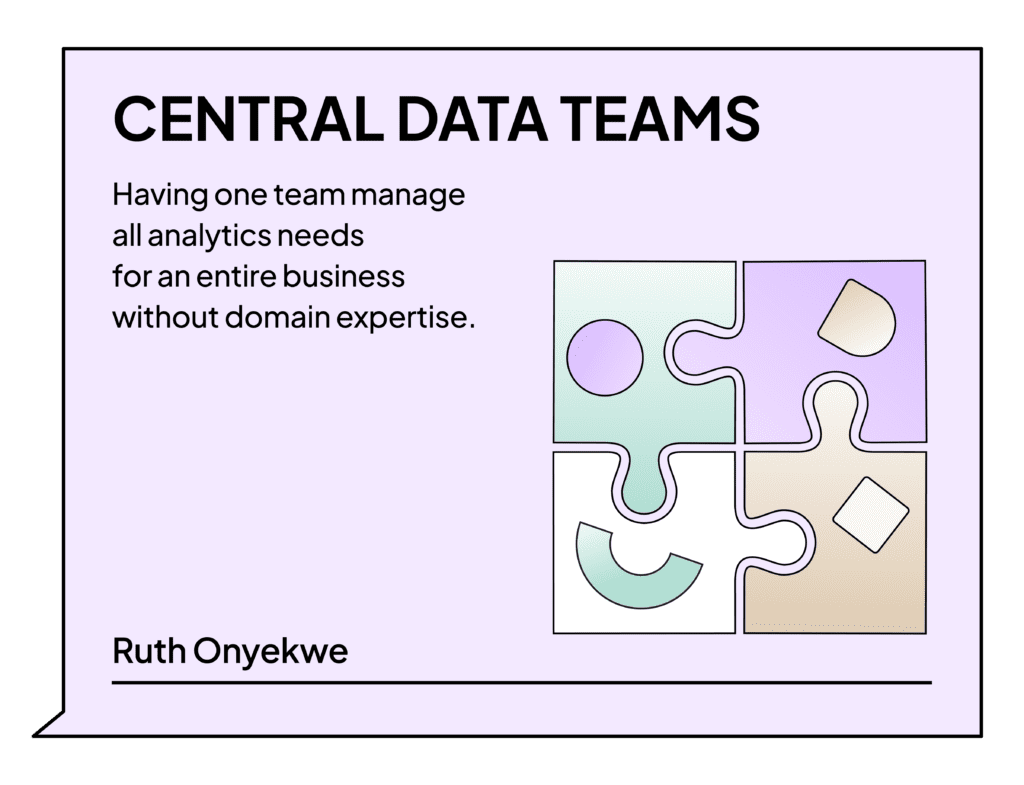 Central Data Teams